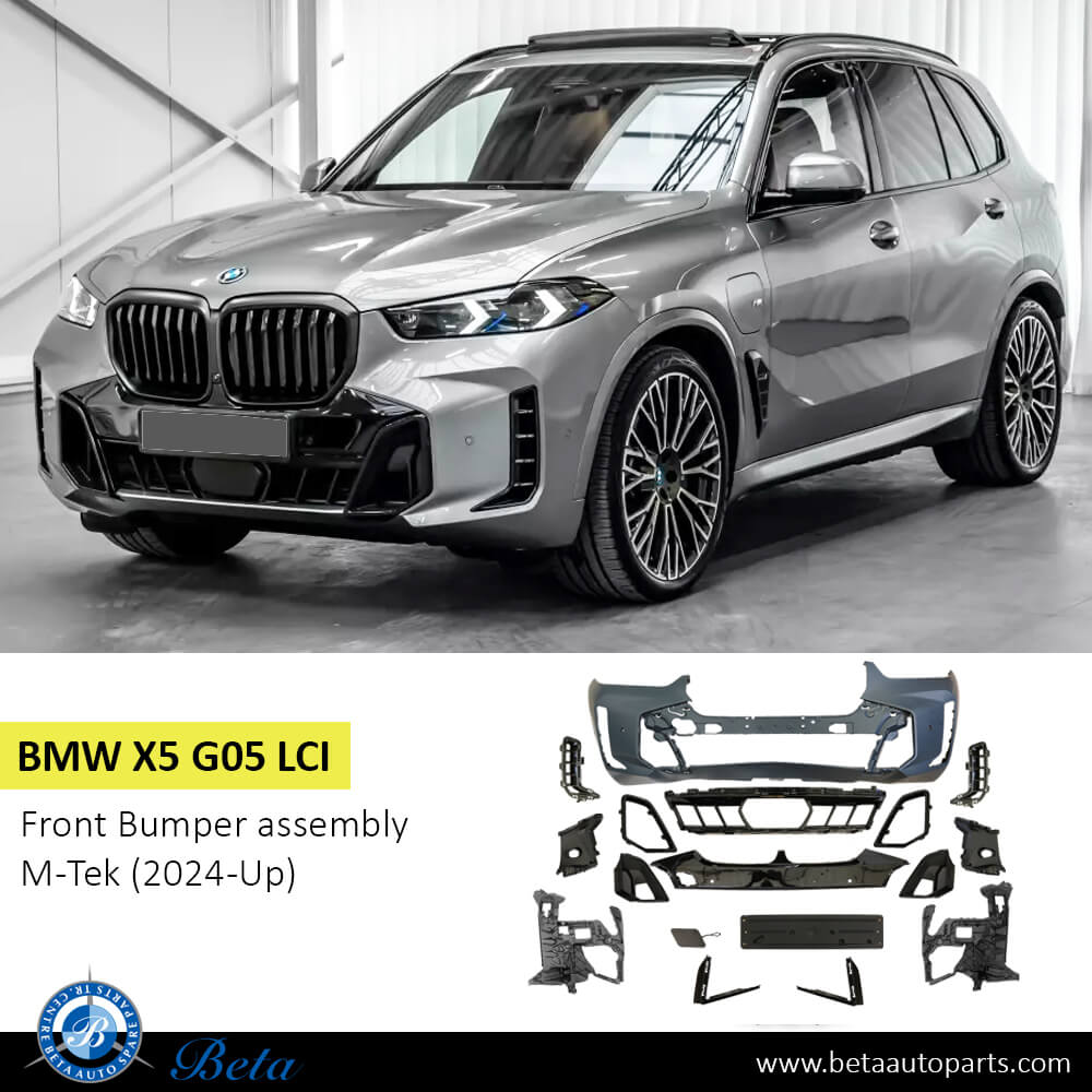 BMW X5 G05 LCI (2024-Up), Front Bumper M-Tek, China BMW X5 G05 LCI (2024-Up), Front Bumper M-Tek, China